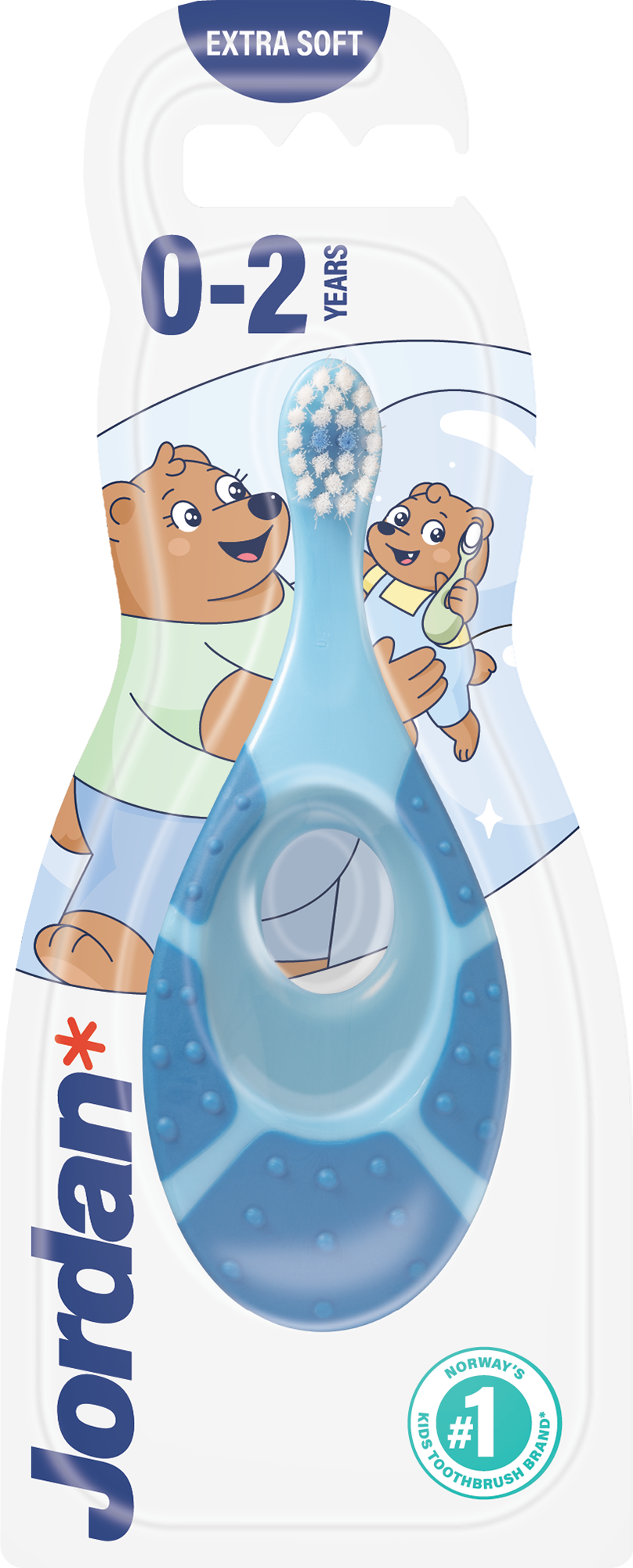 Jordan Tandenborstel Step 1 Baby (1 stuk)