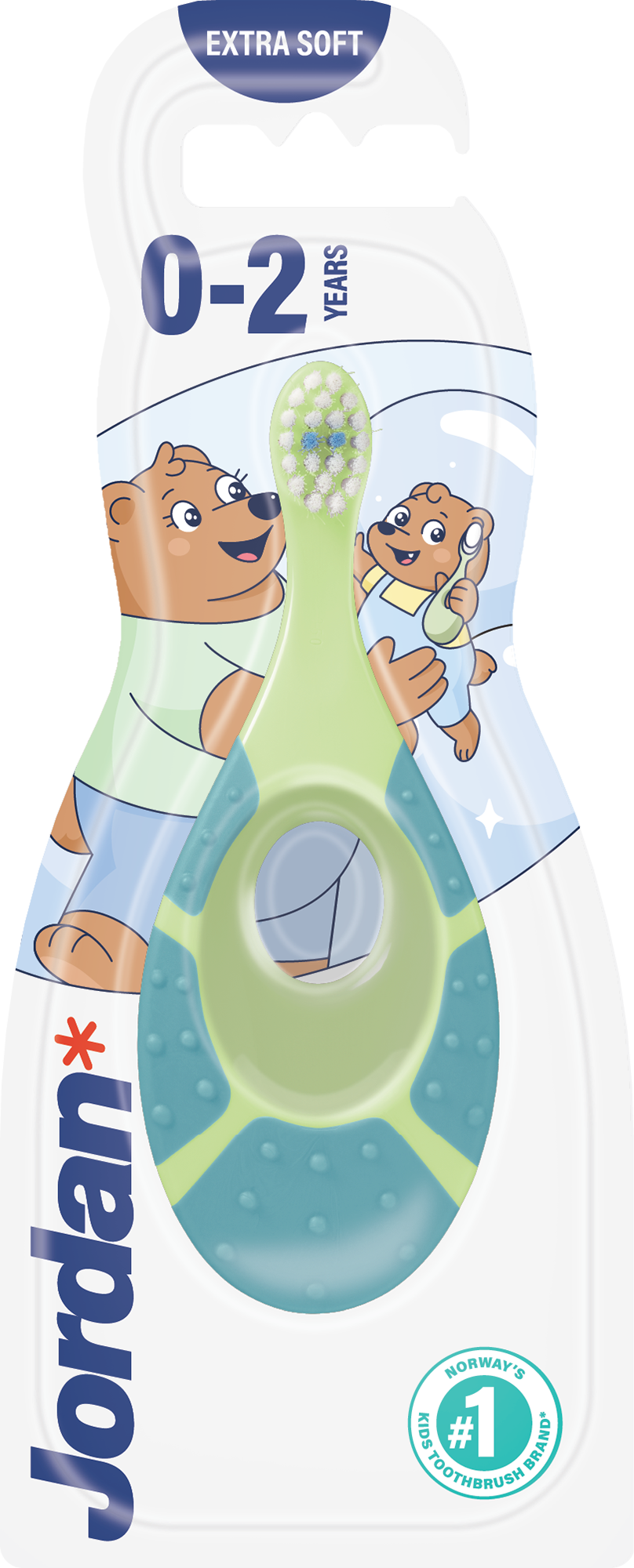 Jordan Tandenborstel Step 1 Baby (1 stuk)