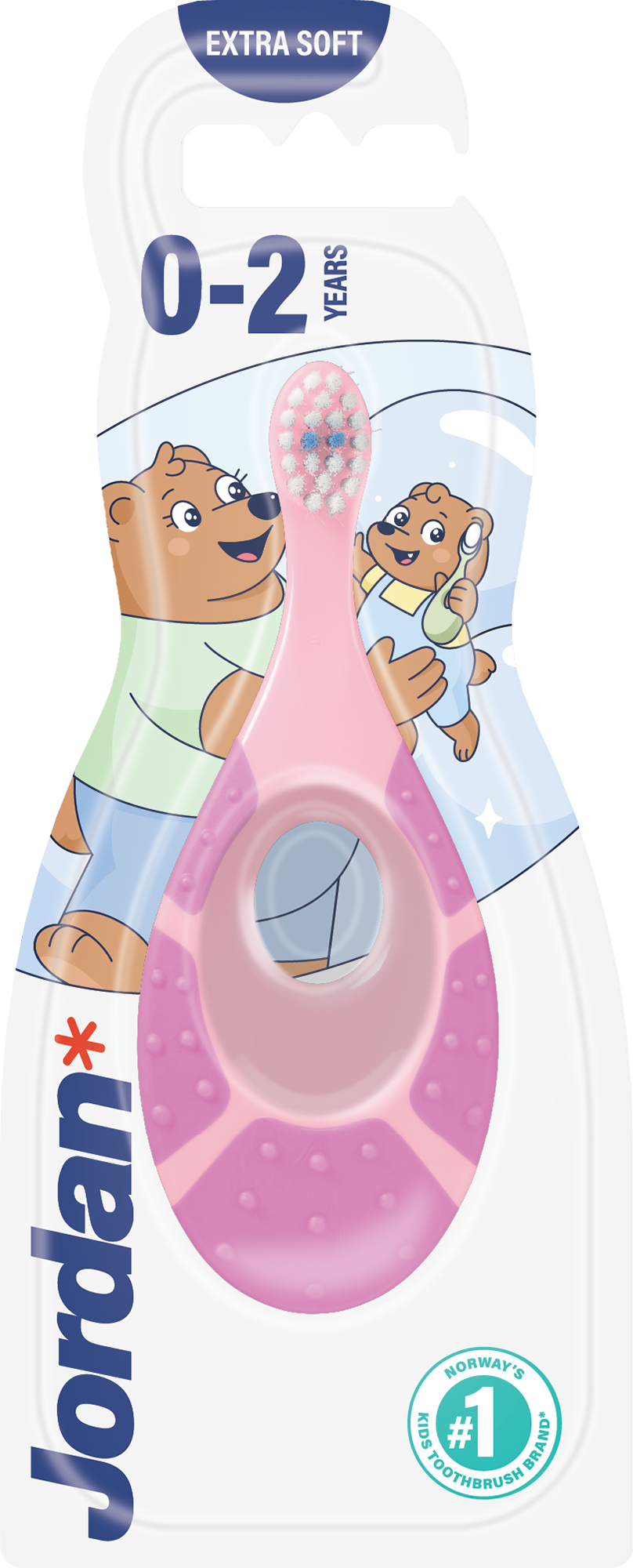 Jordan Tandenborstel Step 1 Baby (1 stuk) - image 2