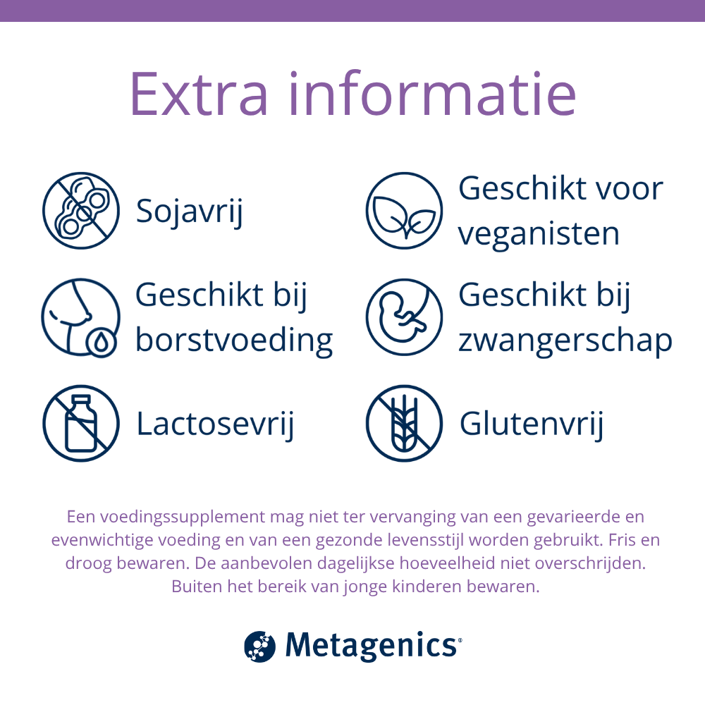 Metagenics Magnesium Glycinate Plus (90 tabletten) - image 3