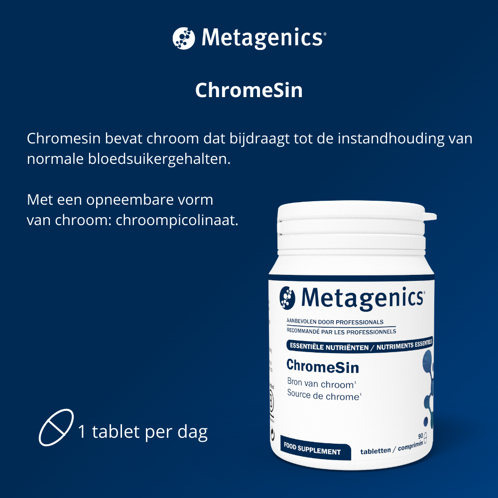 Metagenics Chromesin (90 tabletten) - image 2
