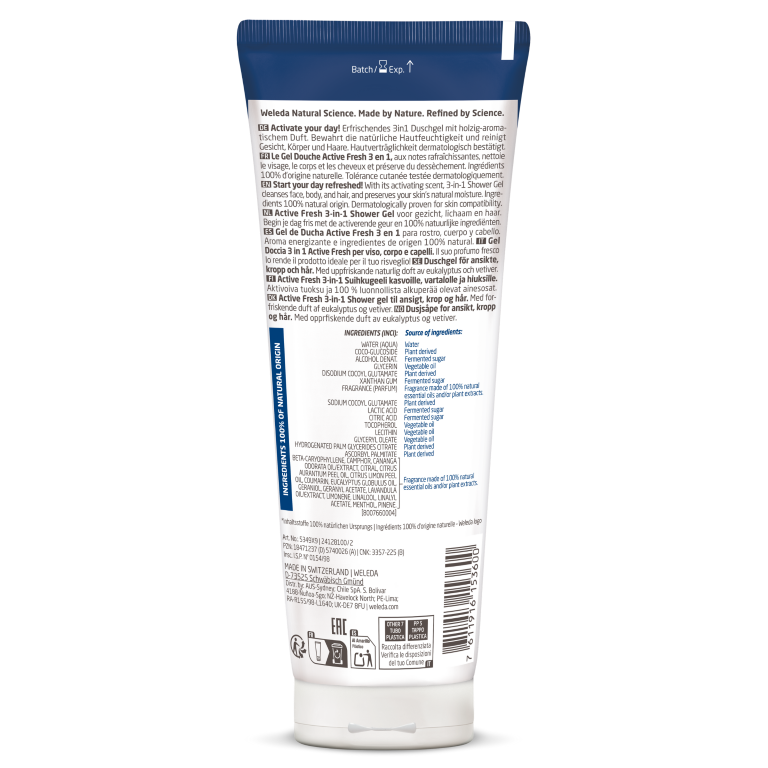 WELEDA Men active fresh 3 in 1 (200 ml)