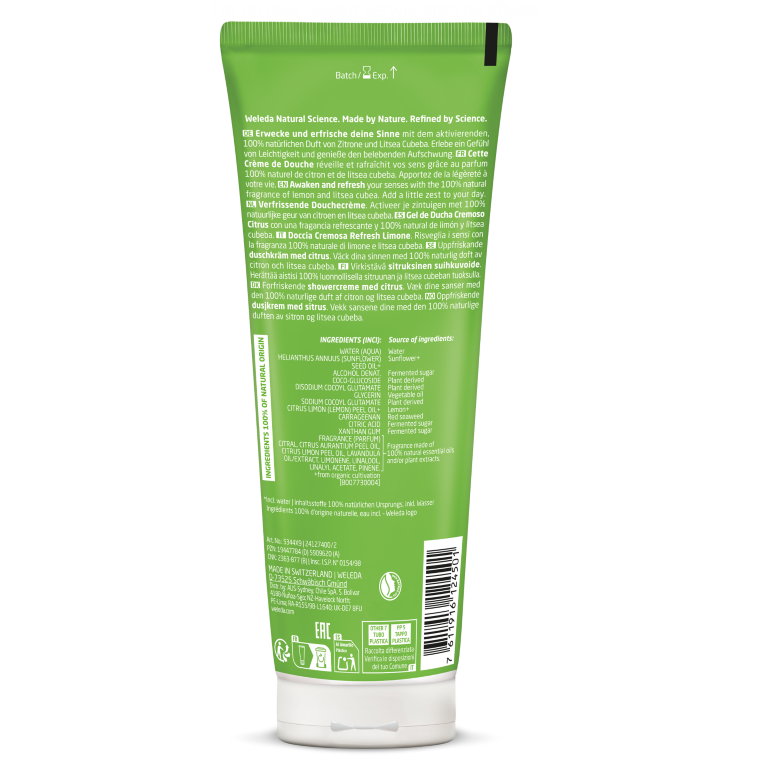 WELEDA Citrus refresh douchecreme (200 ml)