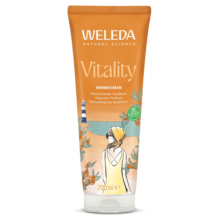 WELEDA Duindoorn vitaliserende douchecreme (200 ml)