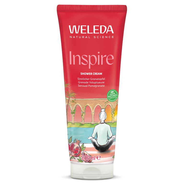 WELEDA Granaatappel inspirerende douchecreme (200 ml)