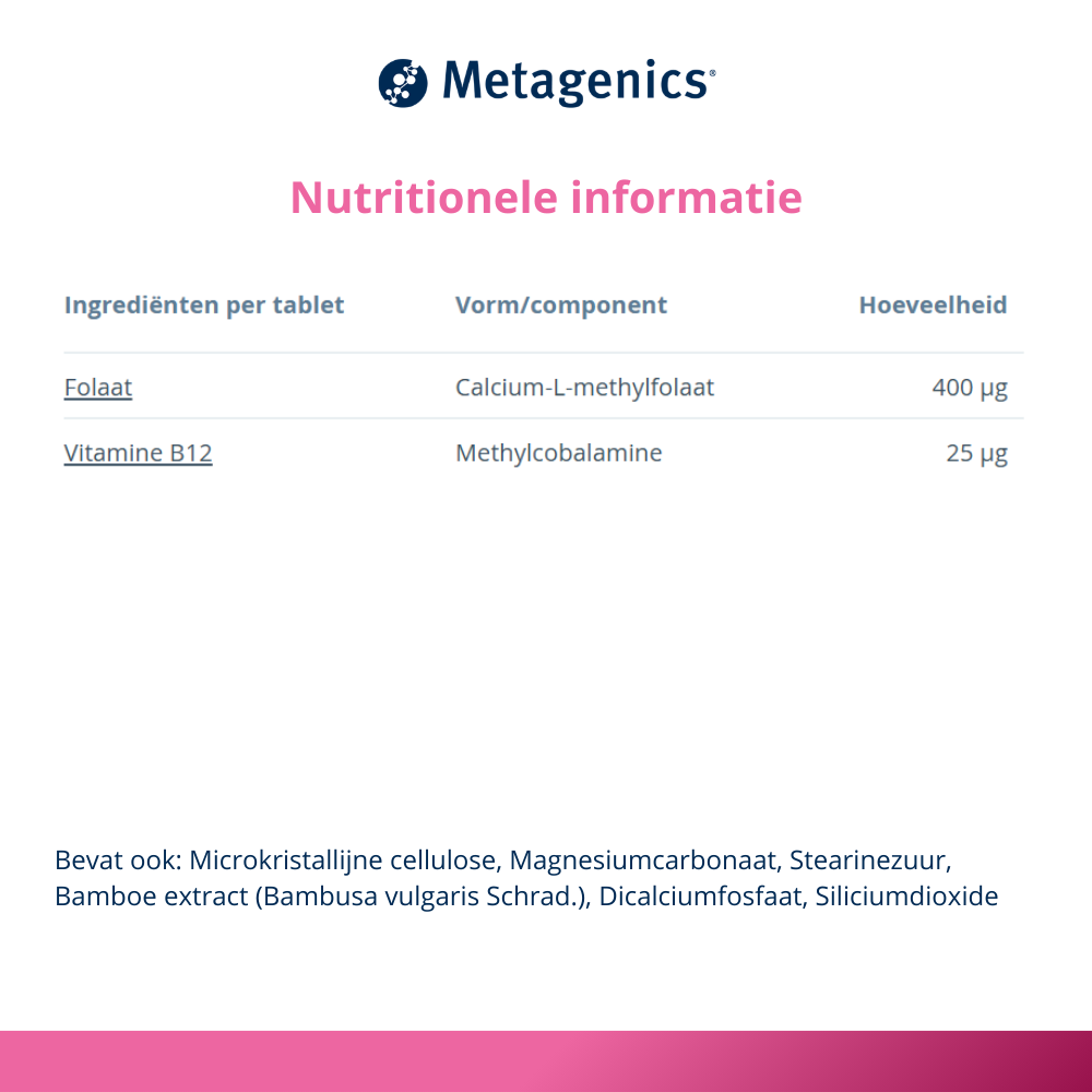 Metagenics Folanatal Nf (84 tabletten) - image 4