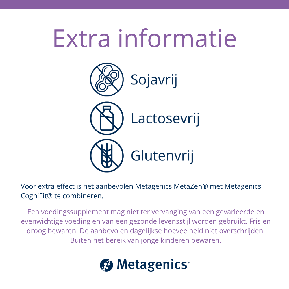 Metagenics MetaZen (30 tabletten) - image 3