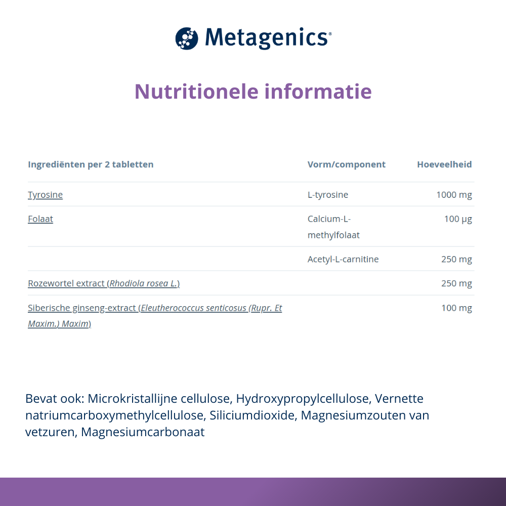 Metagenics Metatonic (60 tabletten) - image 4