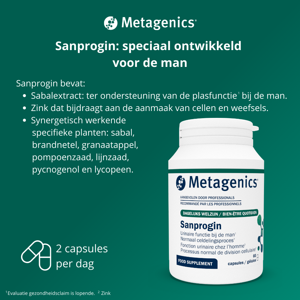 Metagenics Sanprogin Nf (60 capsules) - image 2