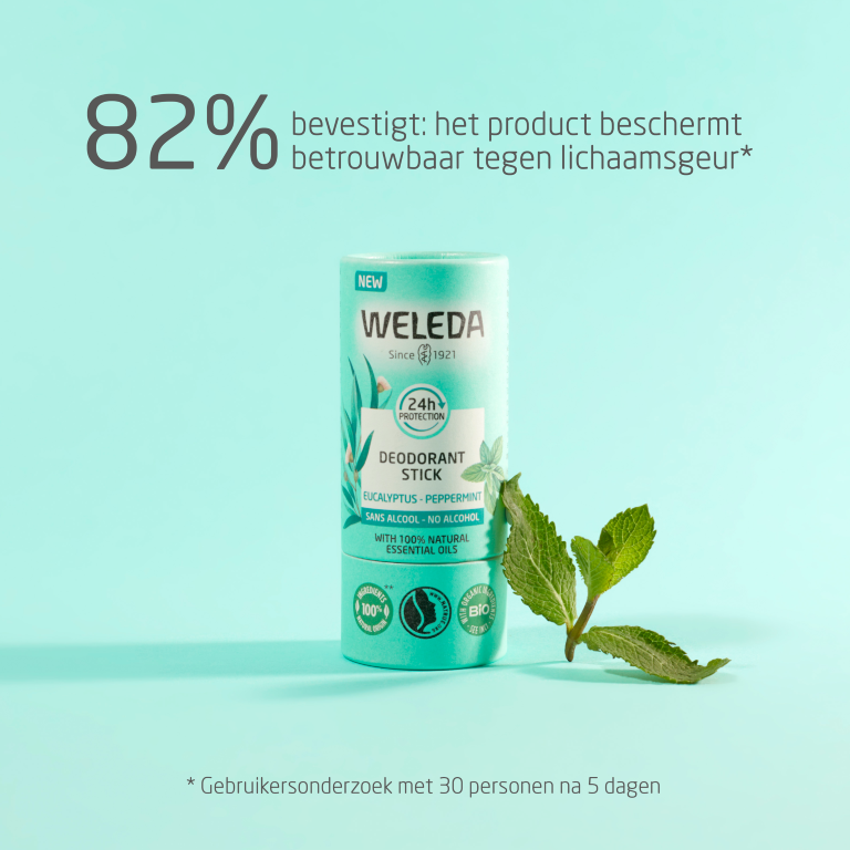WELEDA Eucalyptus + peppermint 24U deodorant stick (50 gr)