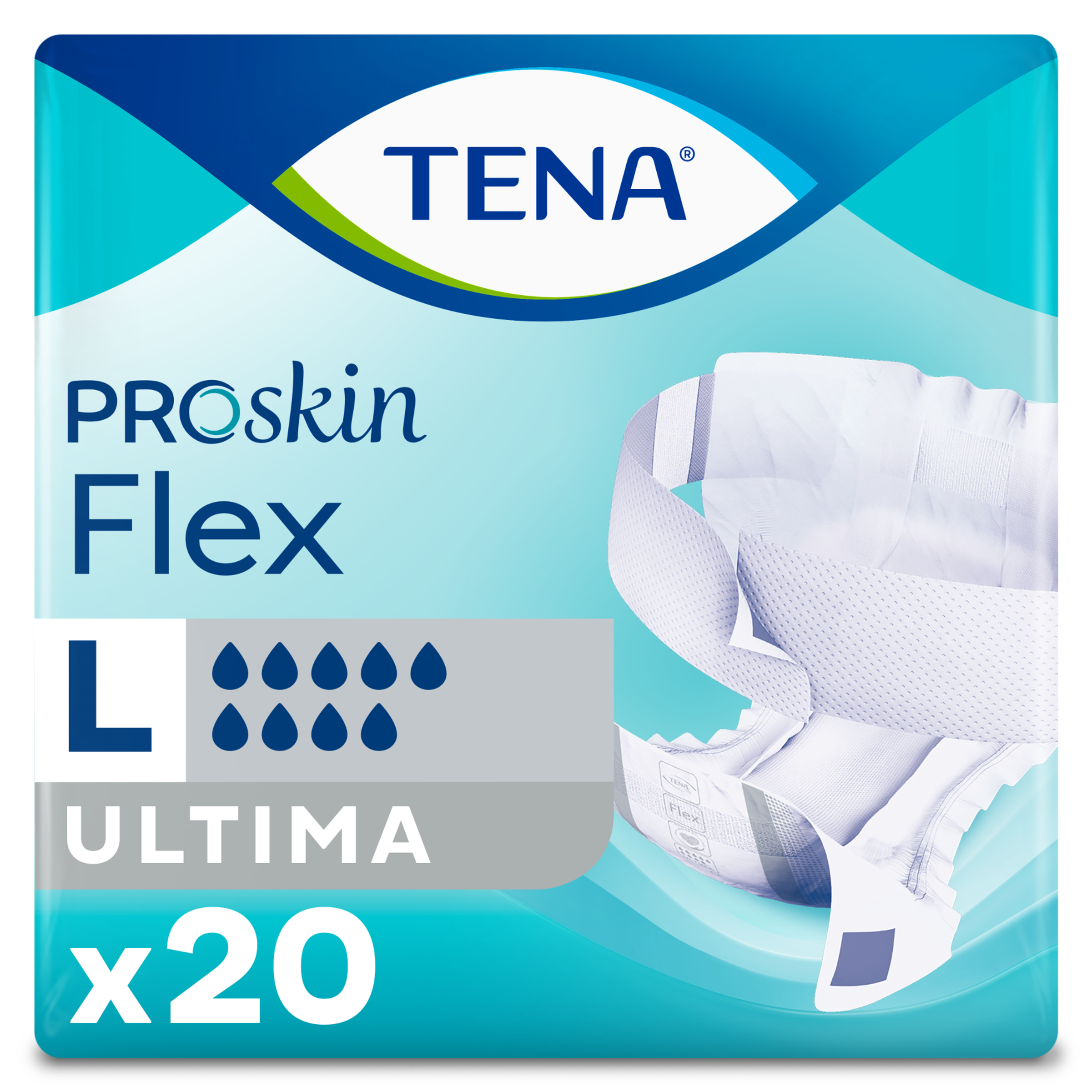Tena Flex Ultima ProSkin Large (20 stuks)
