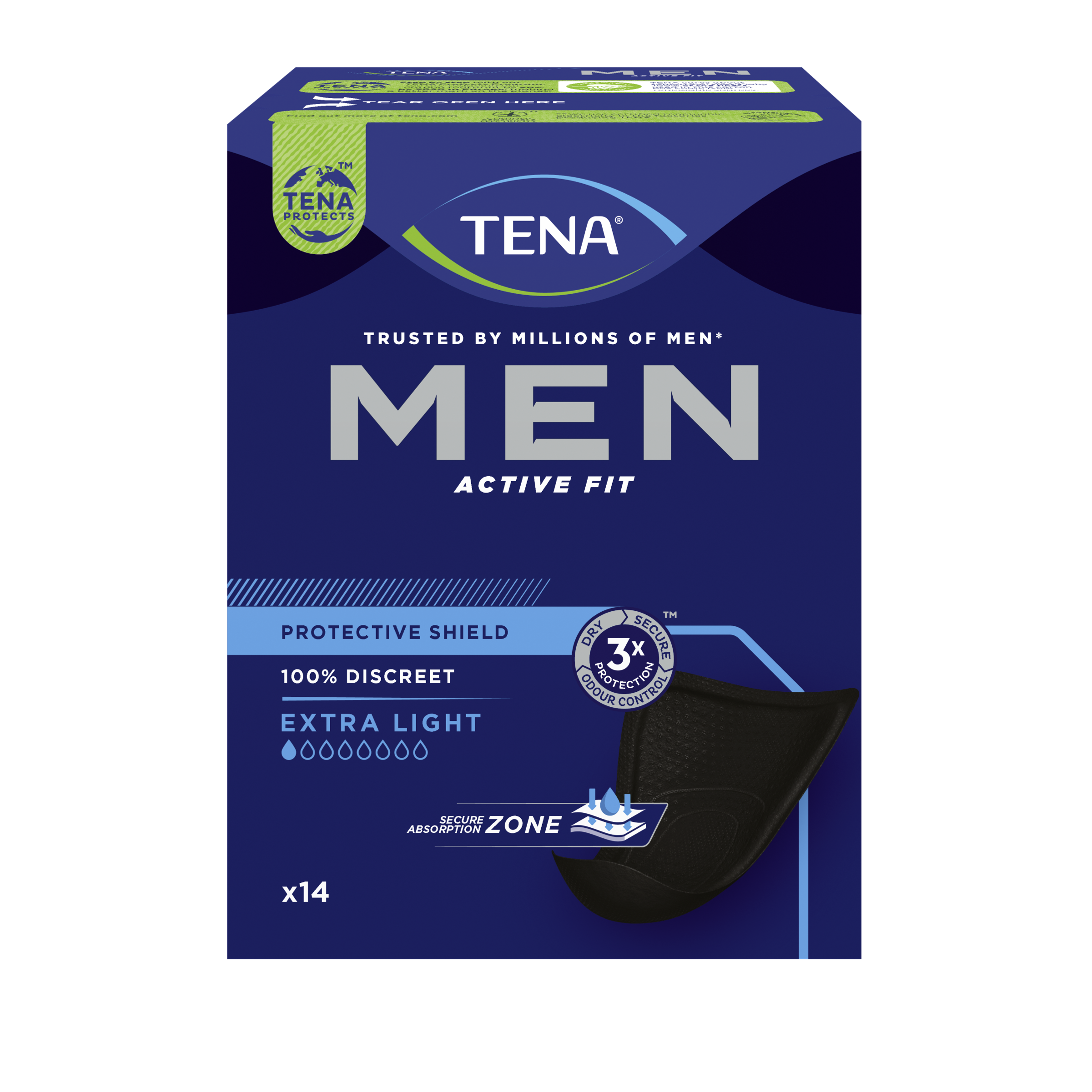Tena Men Active Fit Extra Light (14 stuks)