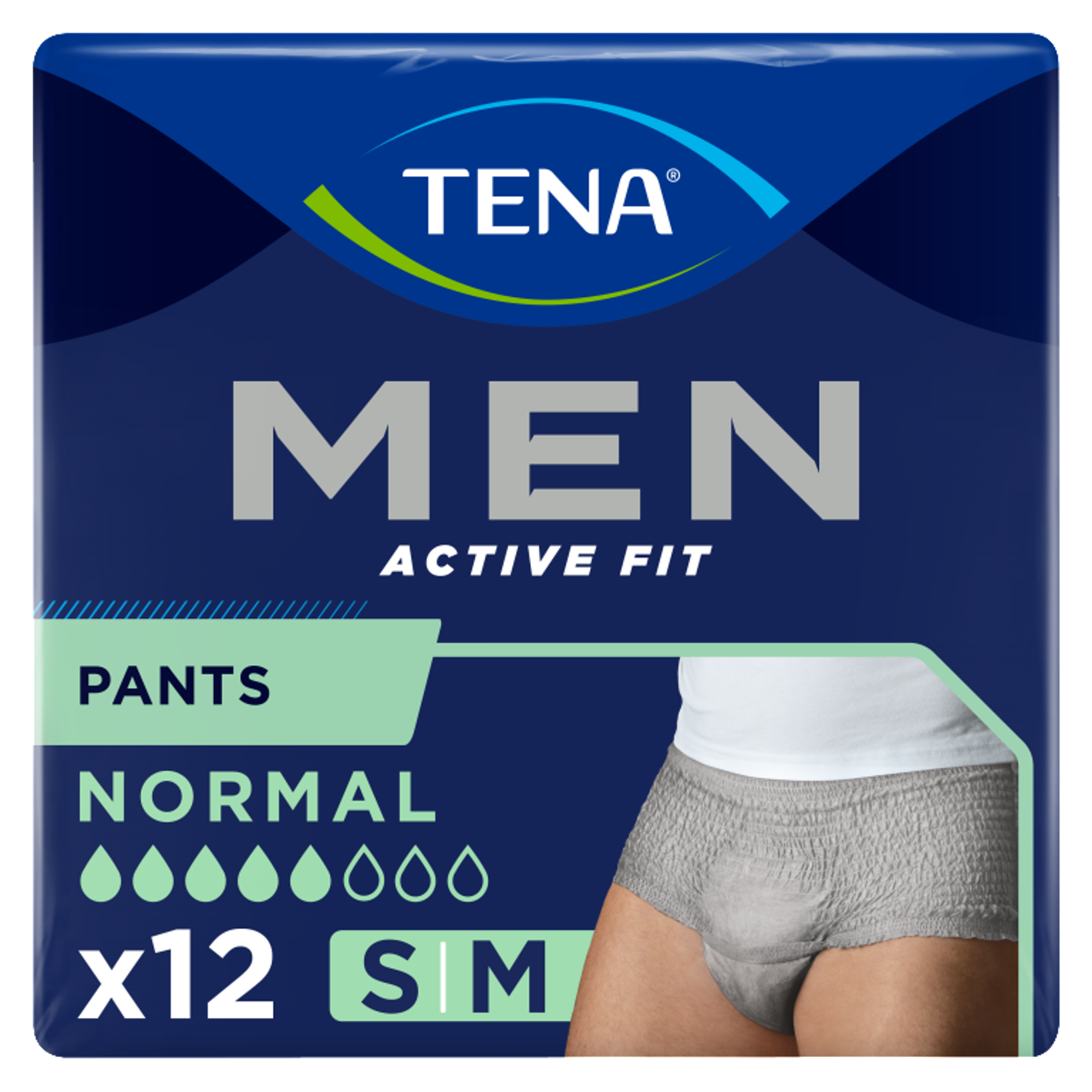 Tena Men Active Fit Normal Small/Medium (12 stuks)