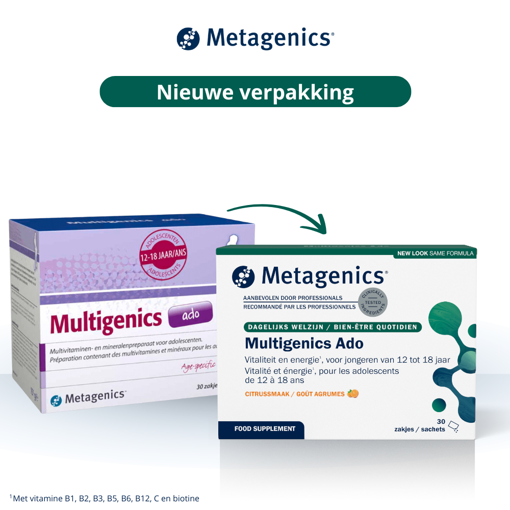 Metagenics MultiGenics Ado NF (30 zakjes)