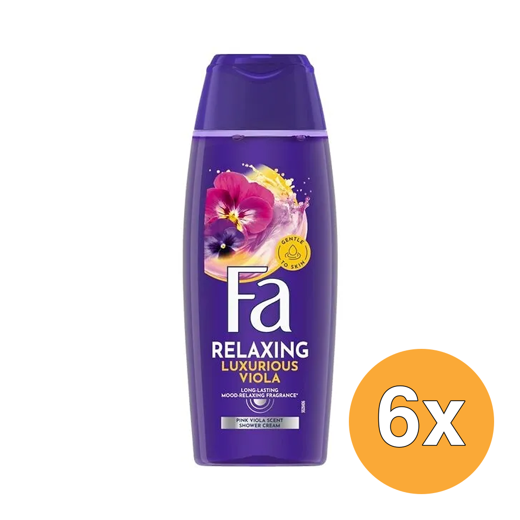 6x Fa Douchegel luxurious moments (250 ml)