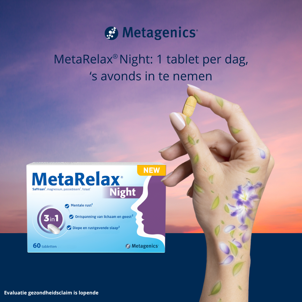 Metagenics MetaRelax Night (60 tabletten) - image 2