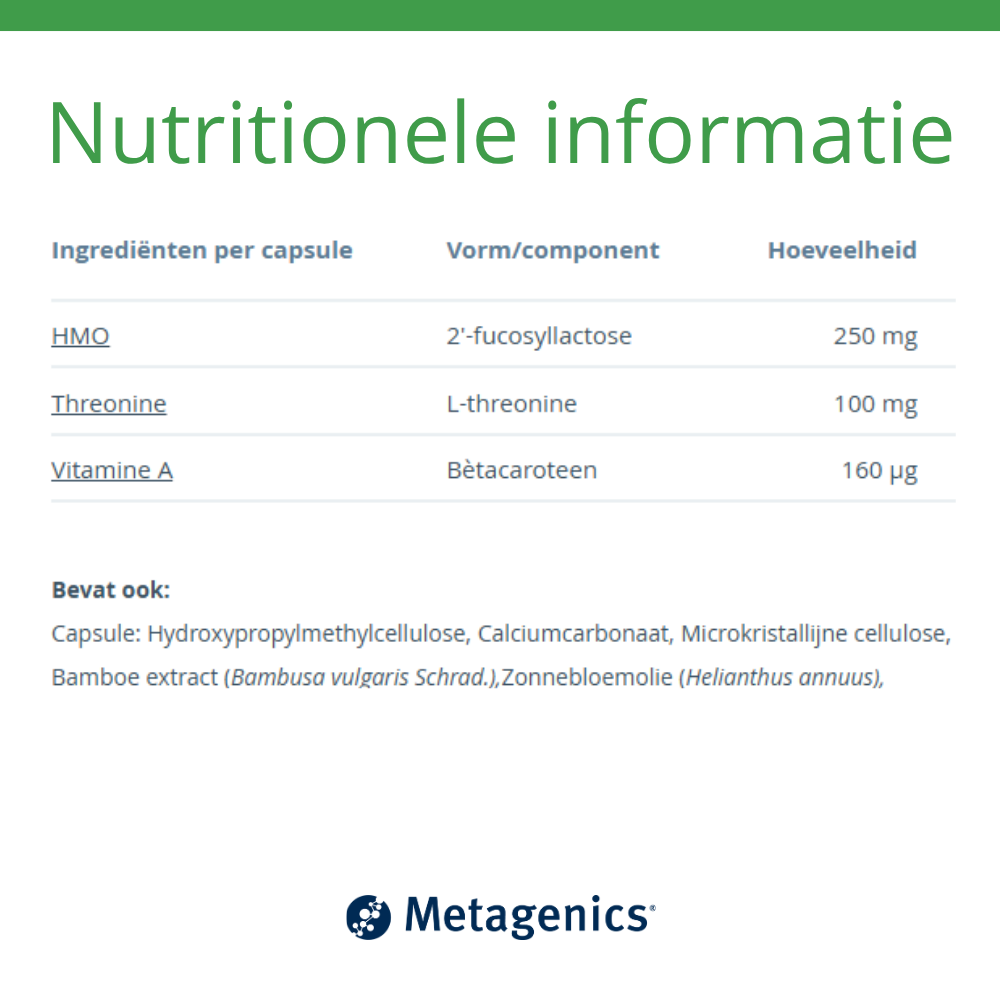 Metagenics Metafucose HMO V2 (90 capsules) - image 4