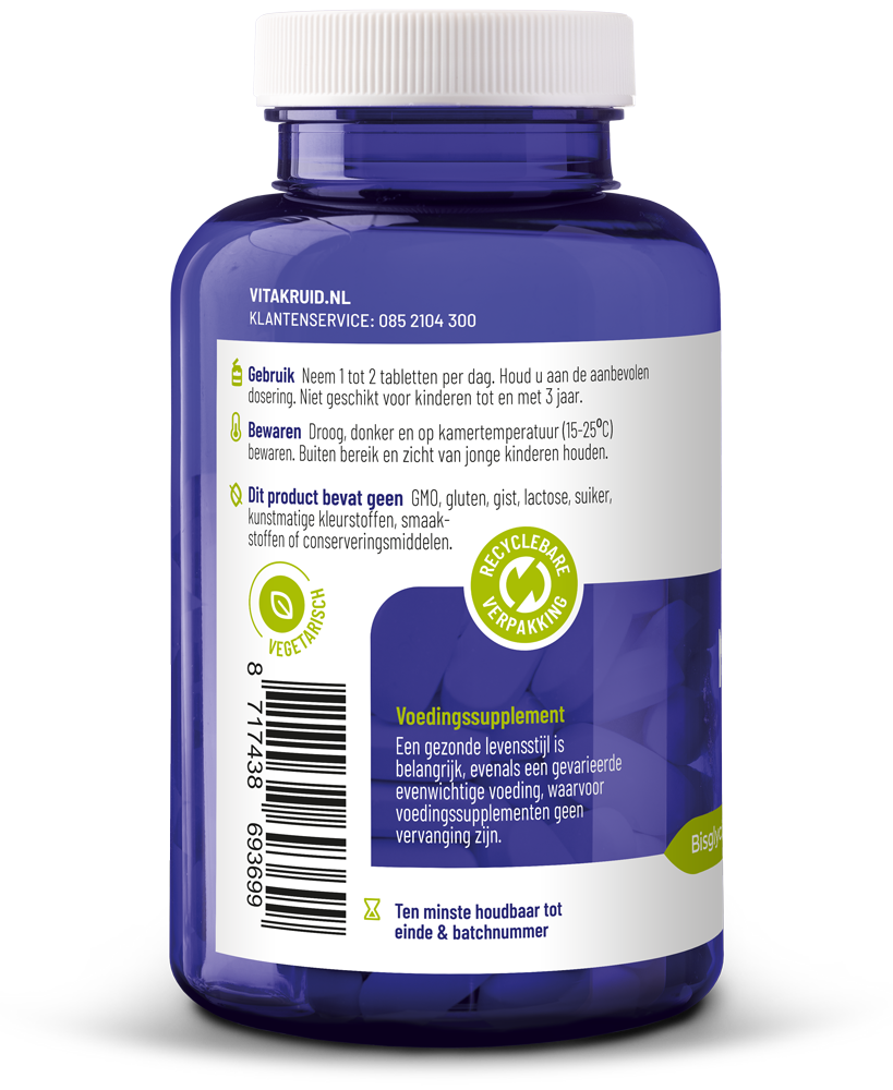 Vitakruid Magnesium Elite Complex (90 tabletten) - image 2