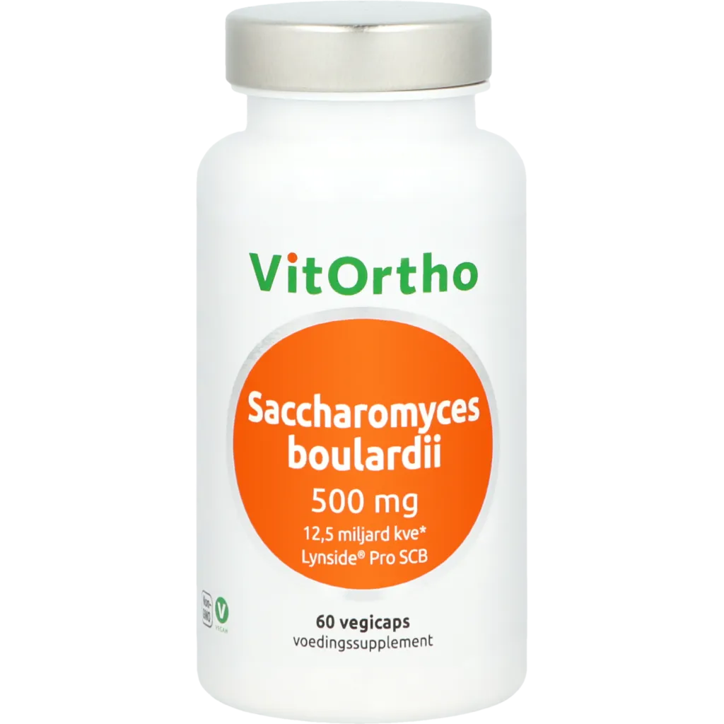 VitOrtho Saccharomyces Boulardii 500 mg (60 vega capsules)