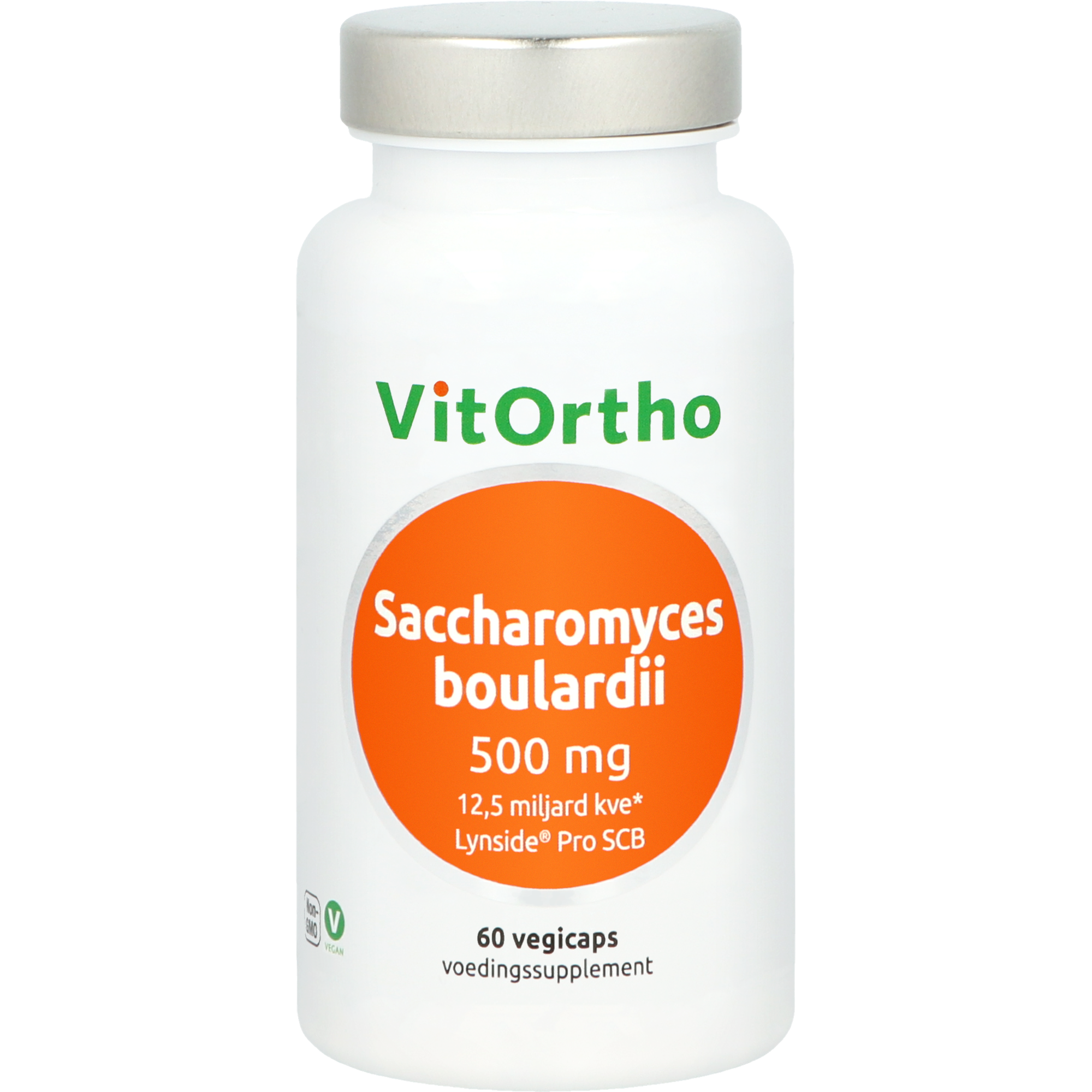 VitOrtho Saccharomyces Boulardii 500 mg (60 vega capsules)
