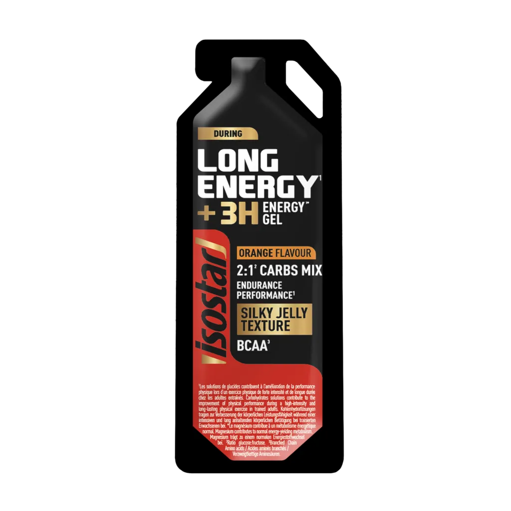 Isostar Long Energy +3H Gel Orange (40 gr)