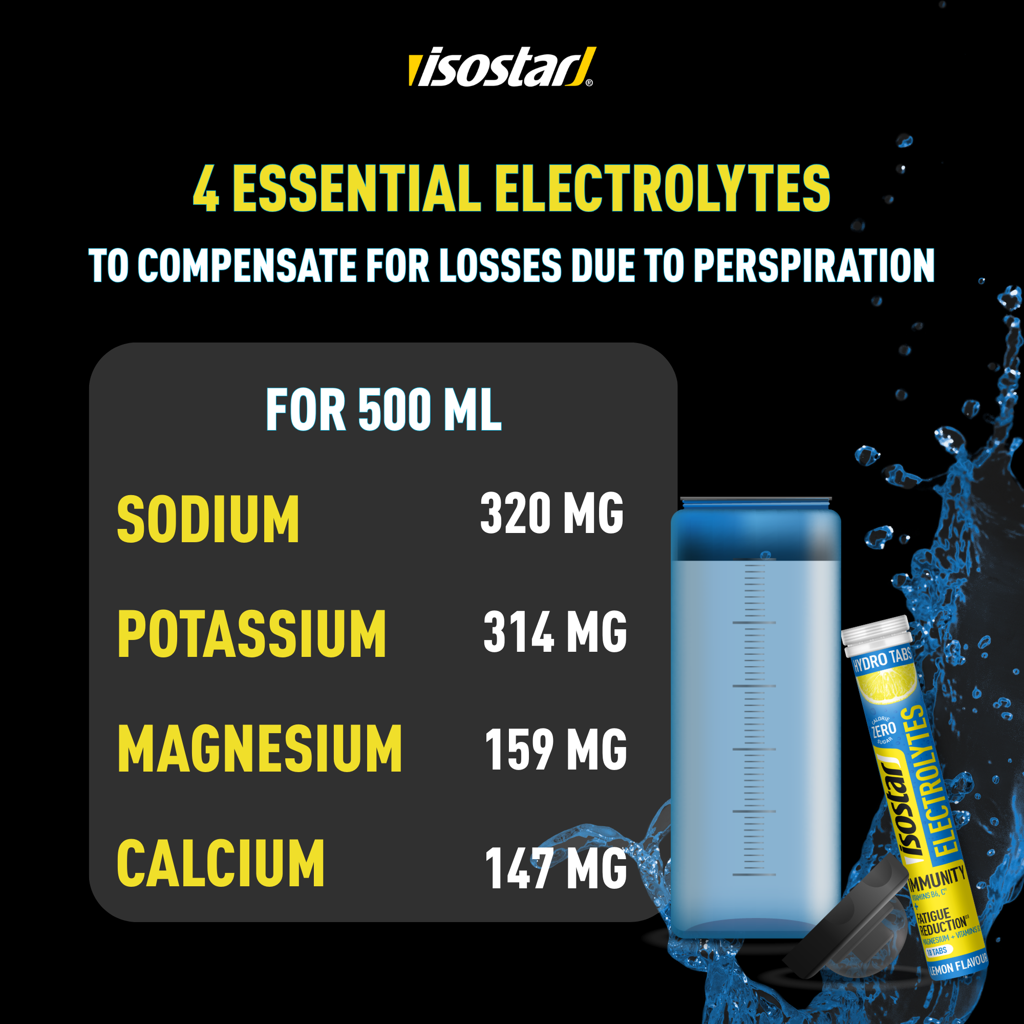 Isostar Hydro Tabs Lemon  (18 tabletten) - image 4