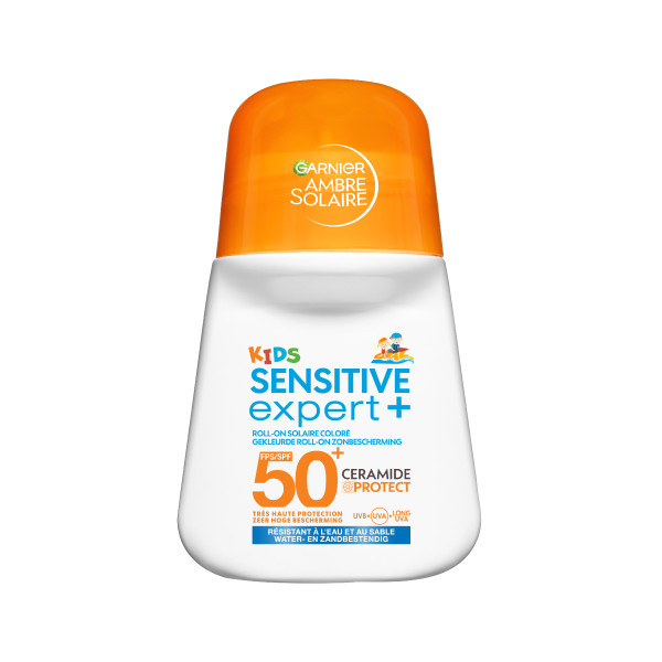 Ambre Solaire Sensitive Expert Kids Gekleurde Roller Spf50+ (50 ml)