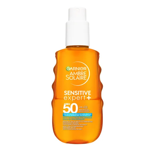 Ambre Solaire Sensitive Expert Hydraterend Met Watertextuur  Spf50 (150 ml)
