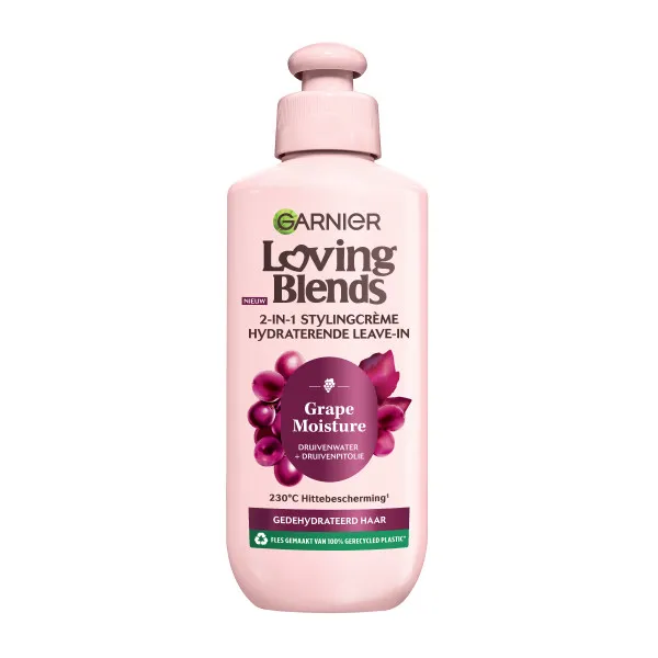 Garnier Loving Blends Leave-In Creme Grape Moisture (200 ml)