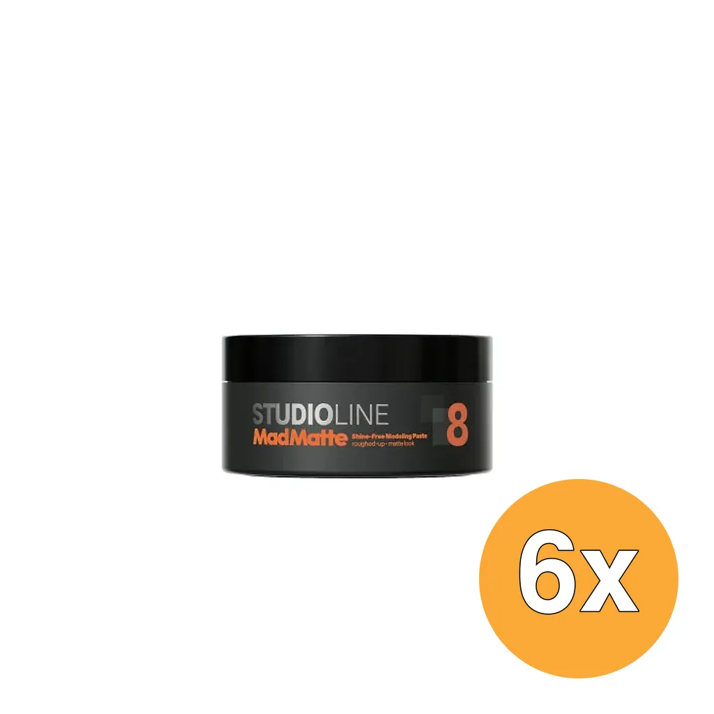 6x L'Oréal Paris Studio Line Wax Mad Matte (6 x 75 ml)
