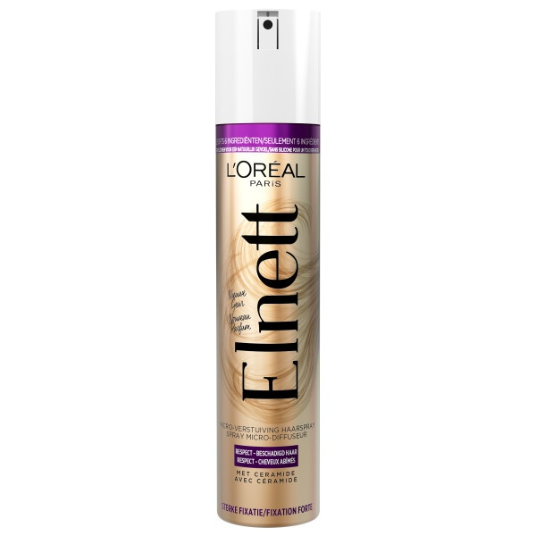 L'Oreal Paris Elnett Shine Haarspray Sterke Fixatie (200 ml)