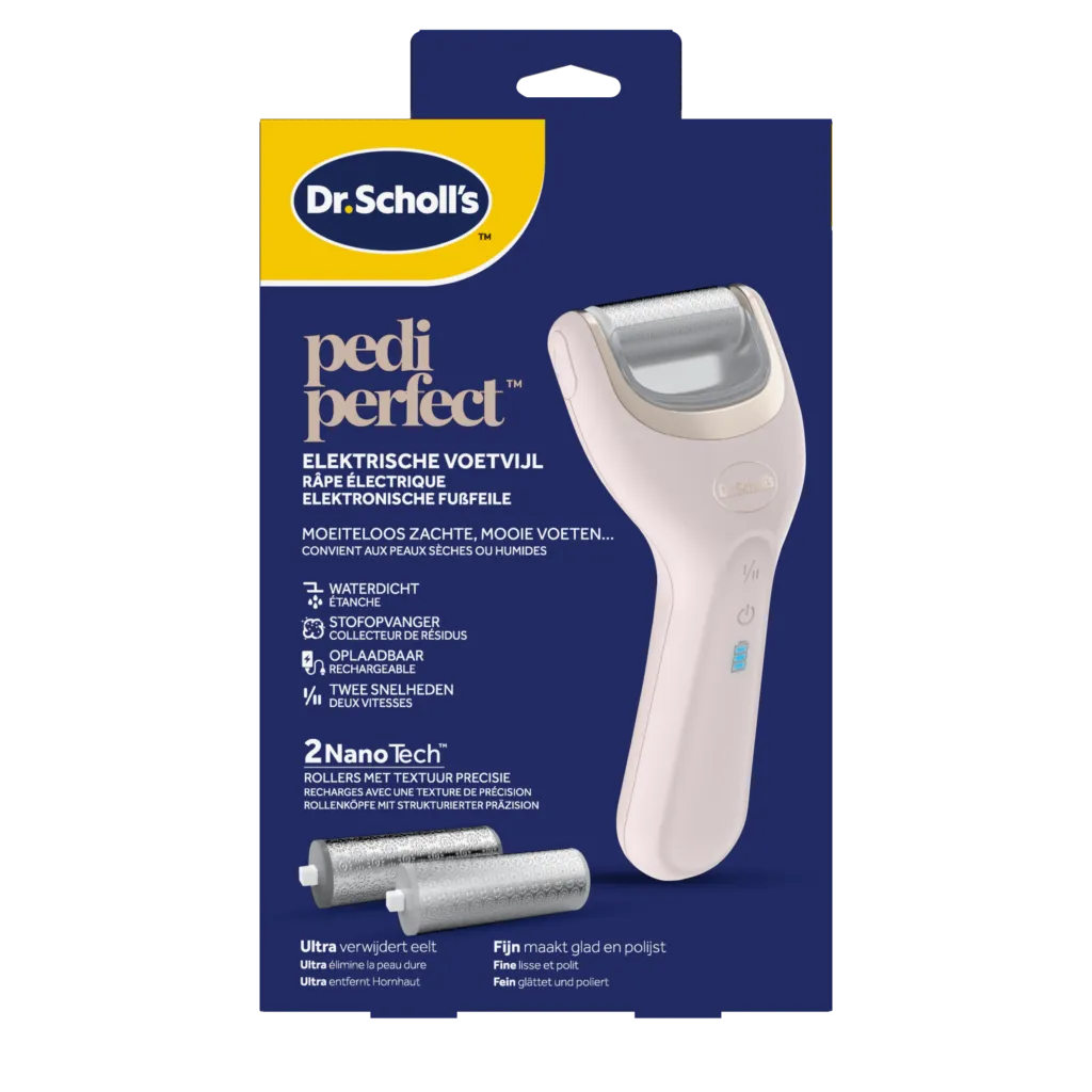 Scholl Pedi Perfect Elektrische Voetvijl met Nano Technologie (1 stuk)