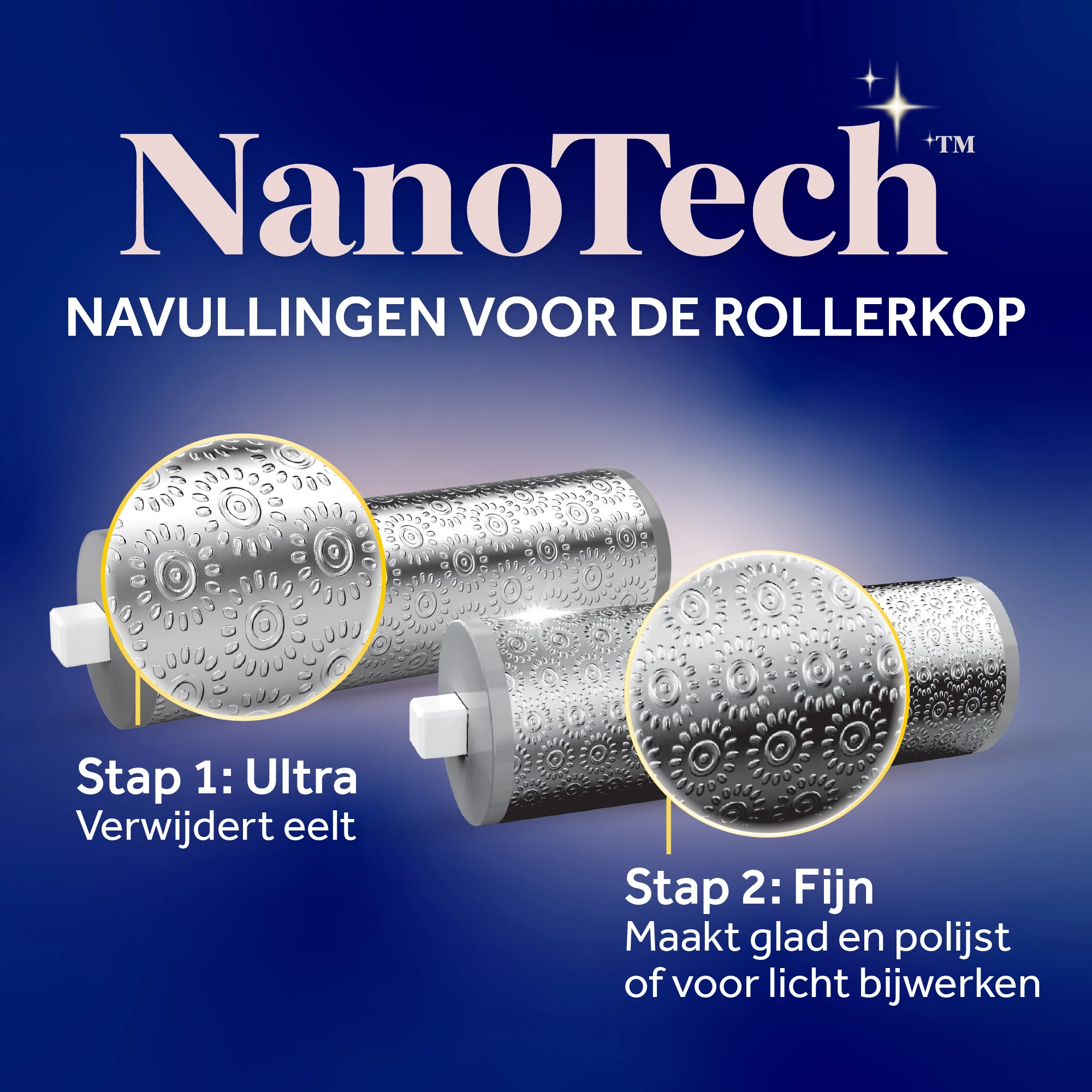 Scholl Pedi Perfect NanoTech navullingen Elektrische Voetvijl (2 stuks)