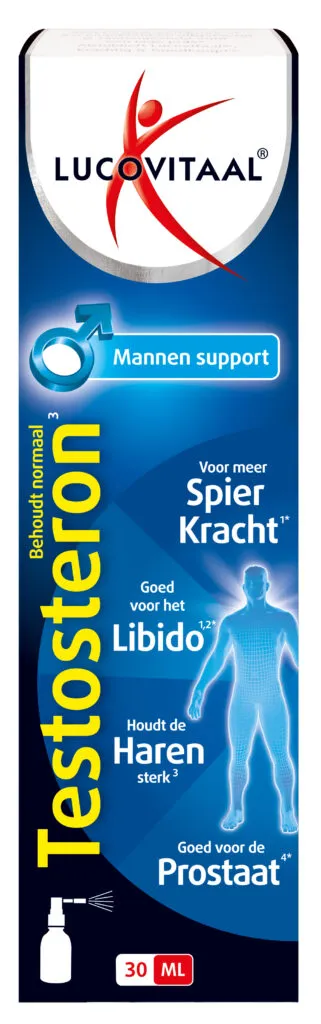 Lucovitaal Testosteron Mannen Support Spray (30 ml)