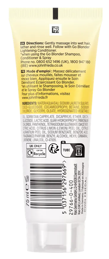 John Frieda Go Blonder Lightening Shampoo (75 ml)
