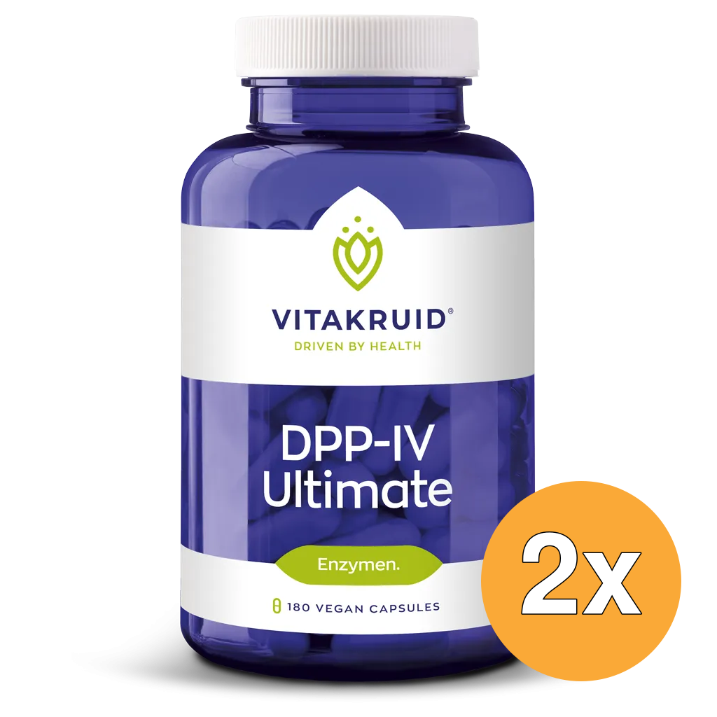2x Vitakruid DPP-IV Ultimate Biocore® Optimum Complete Enzymen (180 vega capsules)