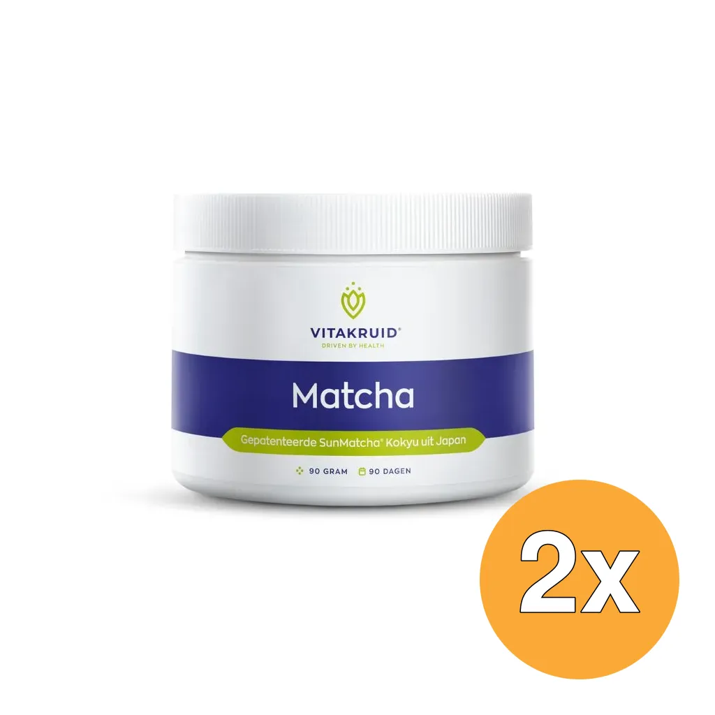2x Vitakruid SunMatcha Koyku (90 gr)