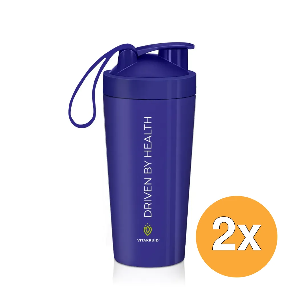 2x Vitakruid RVS Shakebeker (1 stuk)