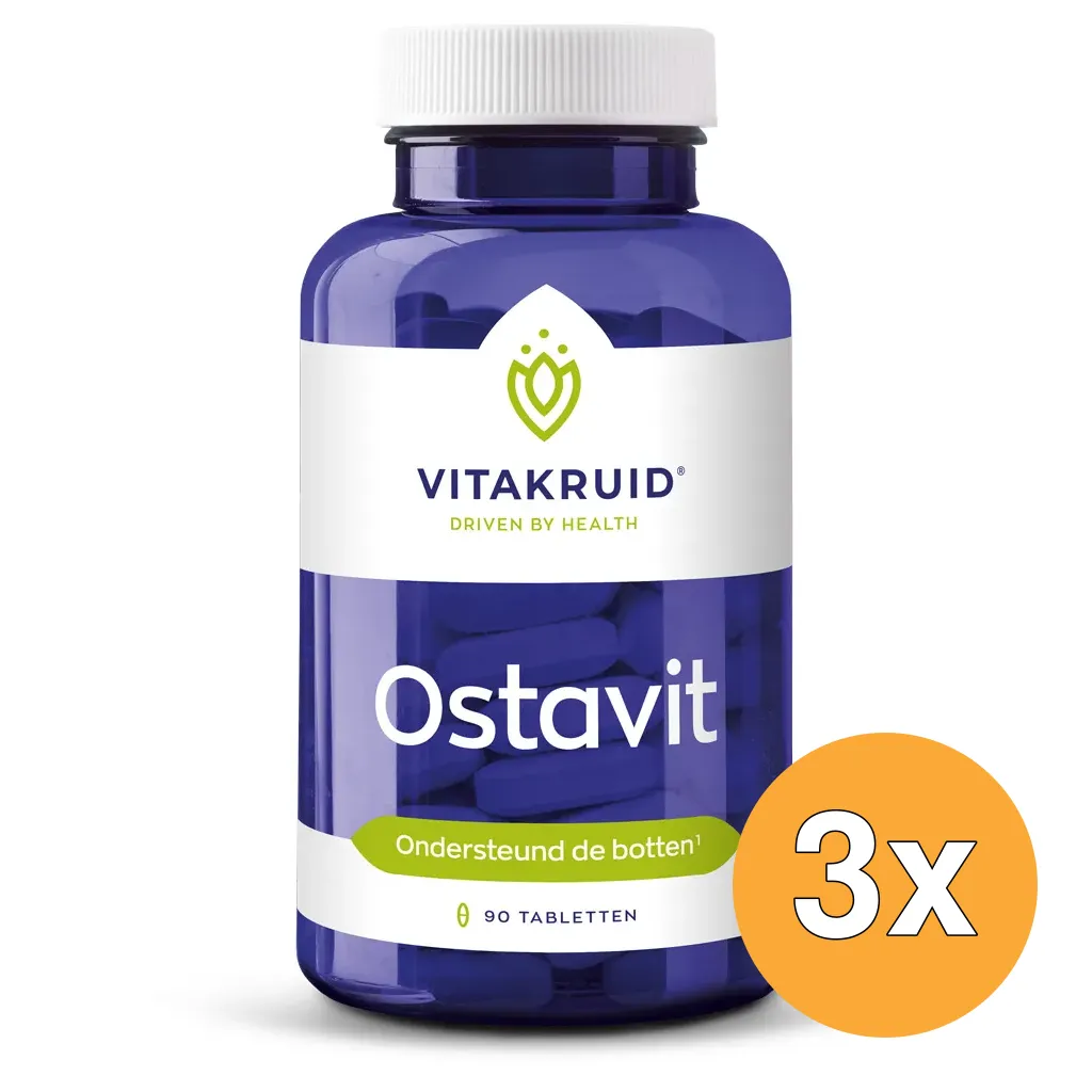3x Vitakruid Ostavit (90 tabletten)