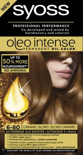 Syoss Color Oleo Int. 6.80 Caramel Blond (1 st)