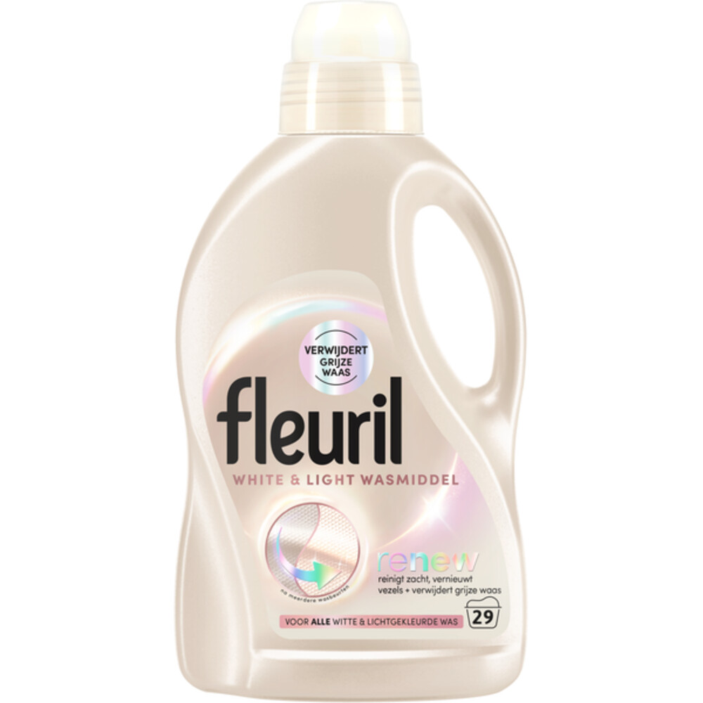 Fleuril Wasmiddel Renew Liquid White (1305 ml)