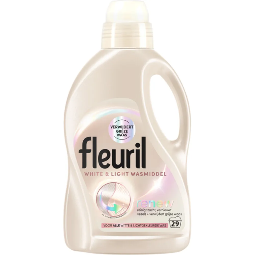 Fleuril Wasmiddel Renew Liquid White (1305 ml)