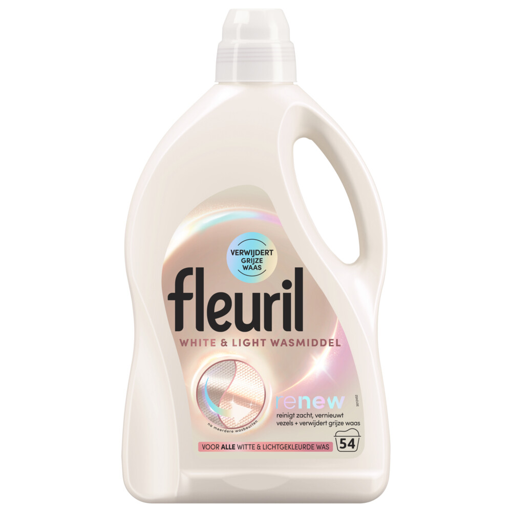 Fleuril Wasmiddel Renew Liquid White (2430 ml)