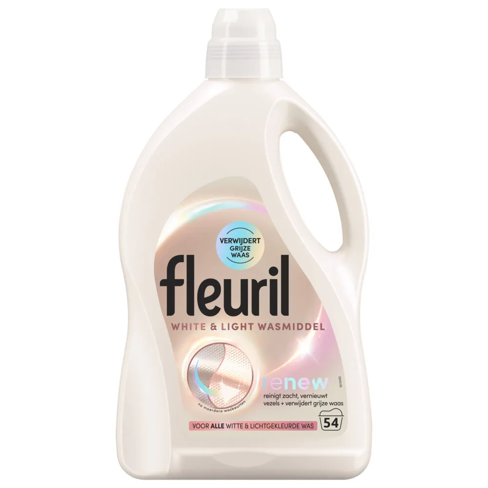 Fleuril Wasmiddel Renew Liquid White (2430 ml)