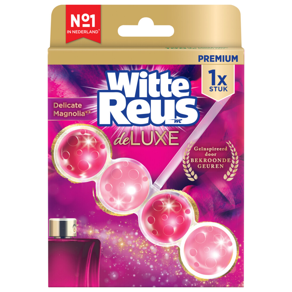 Witte Reus Wc Blok De Luxe Delicate Magnolia (50 gr)