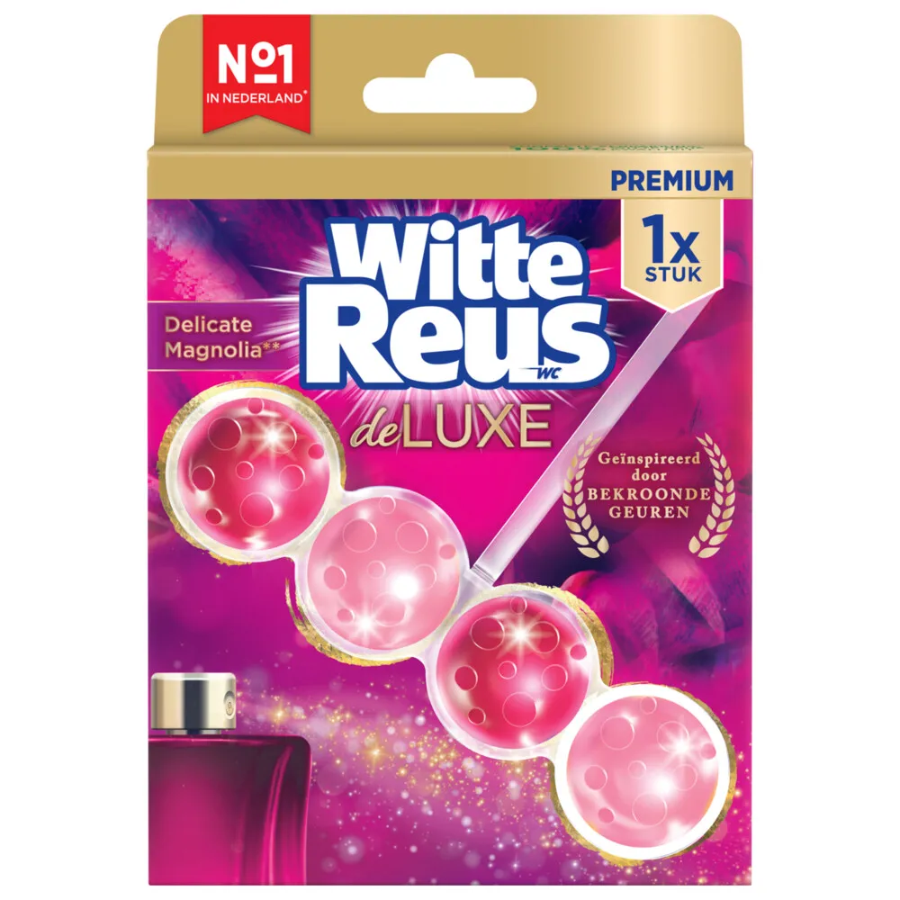 Witte Reus Wc Blok De Luxe Delicate Magnolia (50 gr)