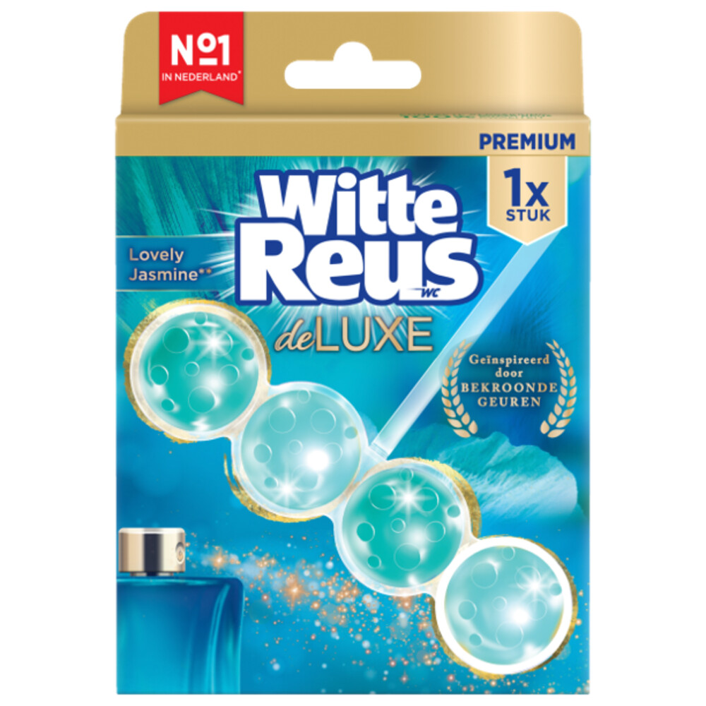 Witte Reus Wc Blok De Luxe Lovely Jasmine (50 gr)