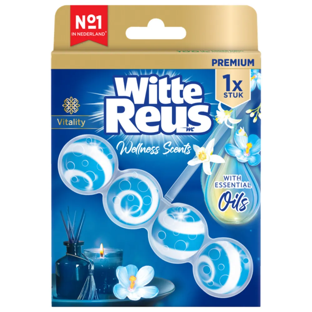 Witte Reus Wc Blok Wellness Scents Vitality (50 gr)