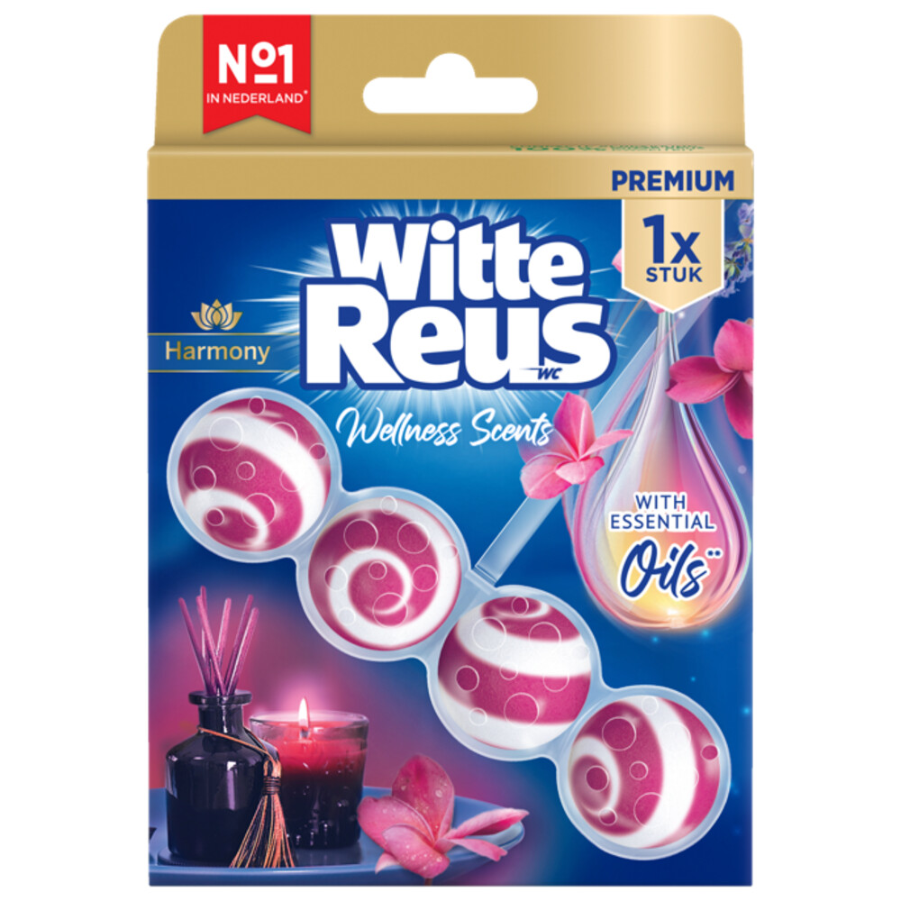 Witte Reus Wc Blok Wellness Scents Harmony (50 gr)
