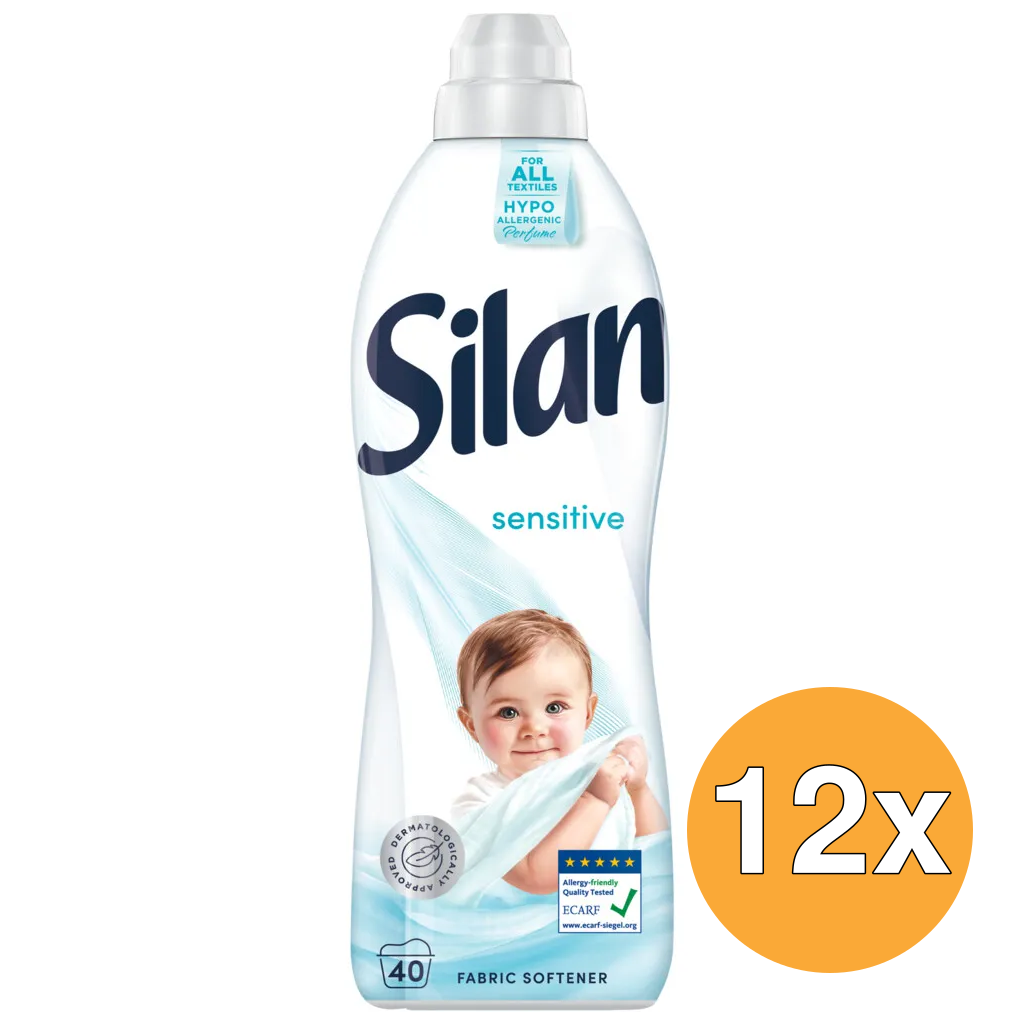 12x Silan Wasverzachter Sensitive (880 ml)
